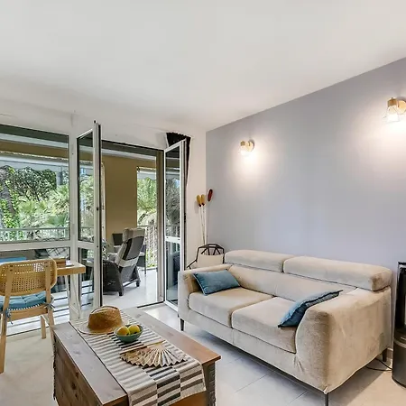 Saint Laurent Apt Garden View - Happy Rentals Menton